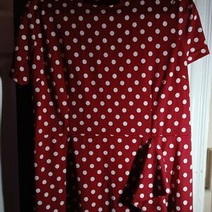 Red Polka Dot Dress